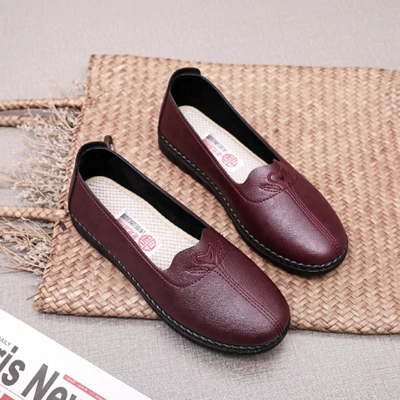 Women's Flat Shoes Women's Soft Casual Shoes Women's Shoes Women's Slip-on Loafers Plus Size New Womens Shoes