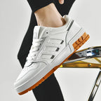 New lace-up breathable sports casual shoes for women classic low top student round head non-slip shoes for men