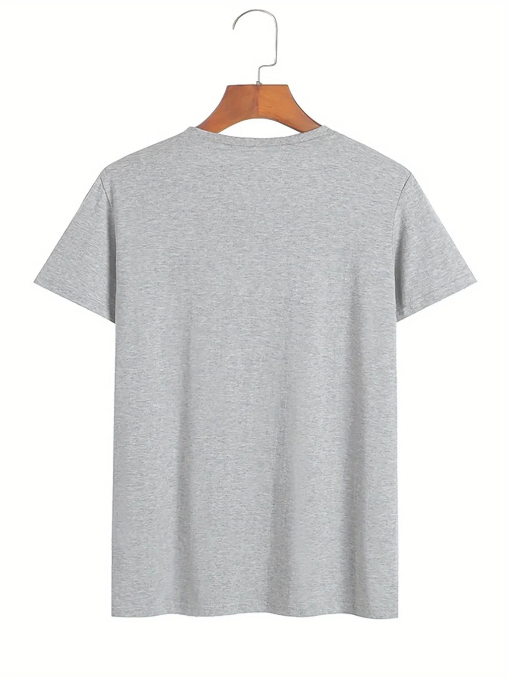 Summer Men's 100% Cotton Casual Sports Loose Large california letter Printed Comfortable Round Neck Short Sleeve T-shirt Top