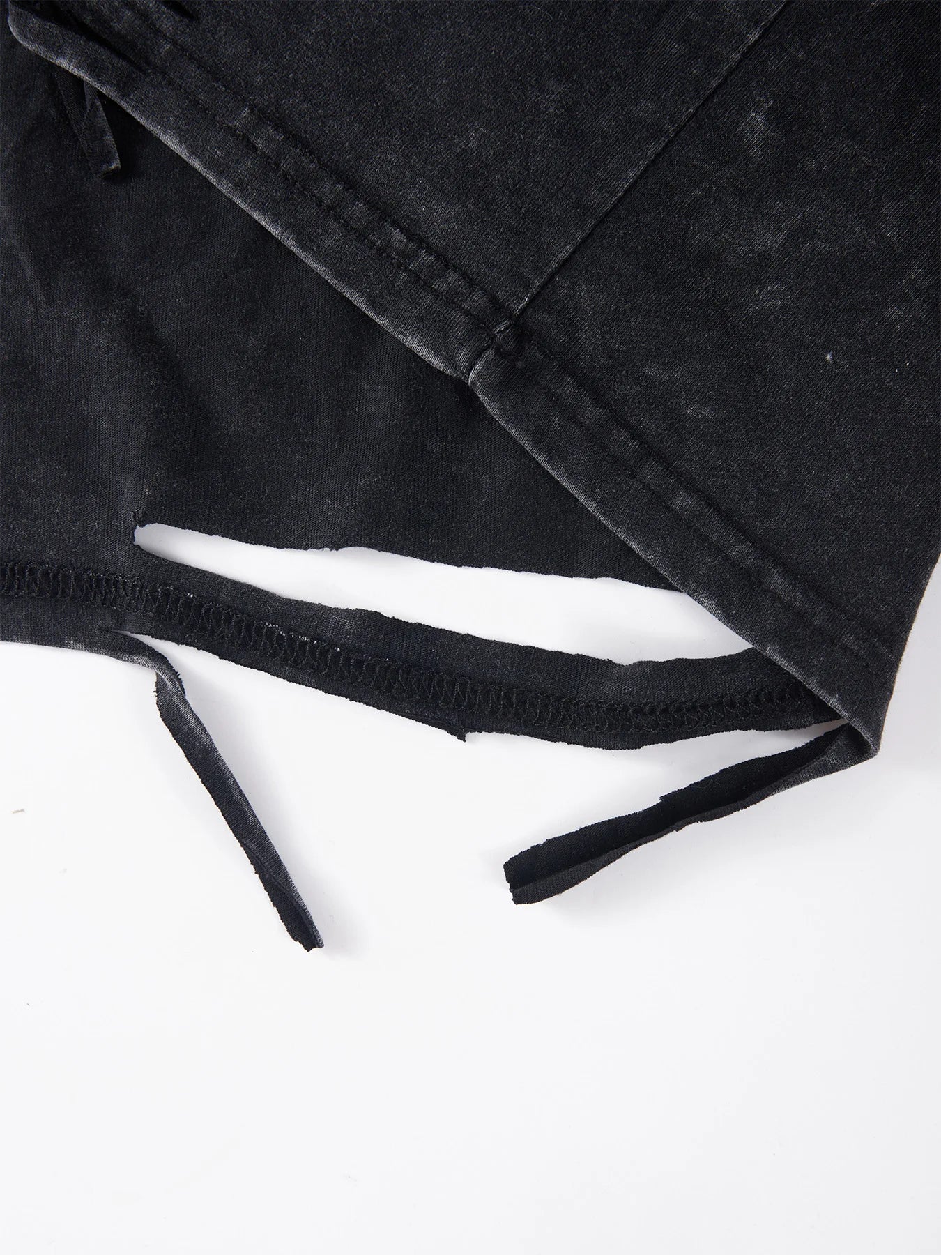 Fashion Creativity Doberman Prints Washed T-Shirt Women Cottontops Distressed O-Neck Oversize T Shirts Vintage Woman Clothes