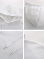 LW Plus Size Women Hooded Tracksuit Sports 2 Pieces Set Letter Print Kangaroo Pocket Tracksuit Set Sweatshirts Pullover Pants Su