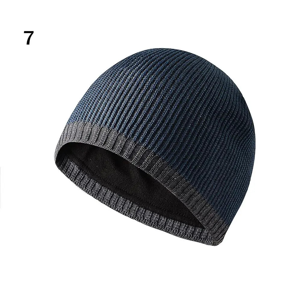 High Quality Woman Men Solid Cute New Warmer Bonnet Knitted Beanies Female Beanie Caps Winter Autumn Hats For Skiing Fishing