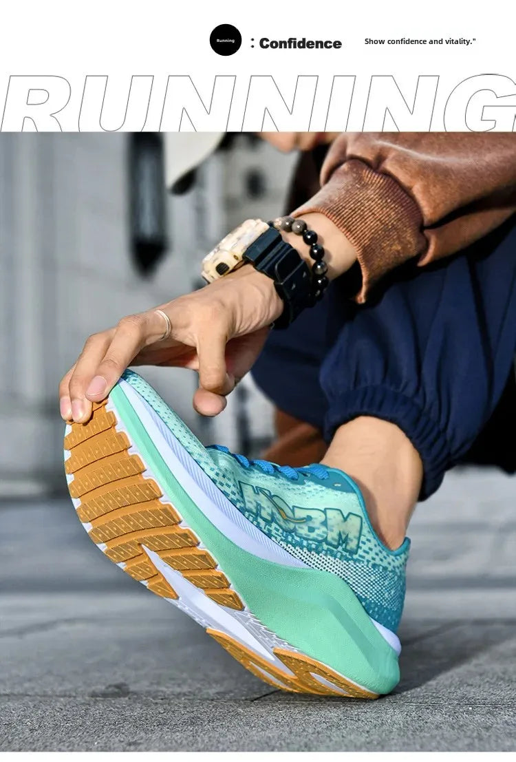 Fashionable Video Shock Absorption Running Shoes Sports Unisex Lightweight Mesh Breathable CLIMACOOL Technology Running Shoes