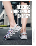 Flat Sandals Men Shoes EVA Slippers Garden Platform Sandals Man Summer Sandals New Male Sneakers Outdoor Flip Flops Home Clogs