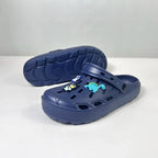 Men's Casual Closed Toe Slide On The Platform EVA Clogs Outdoor Non-slip Hollowed-out Multi-Functional Beach Shoes Boys Sandals