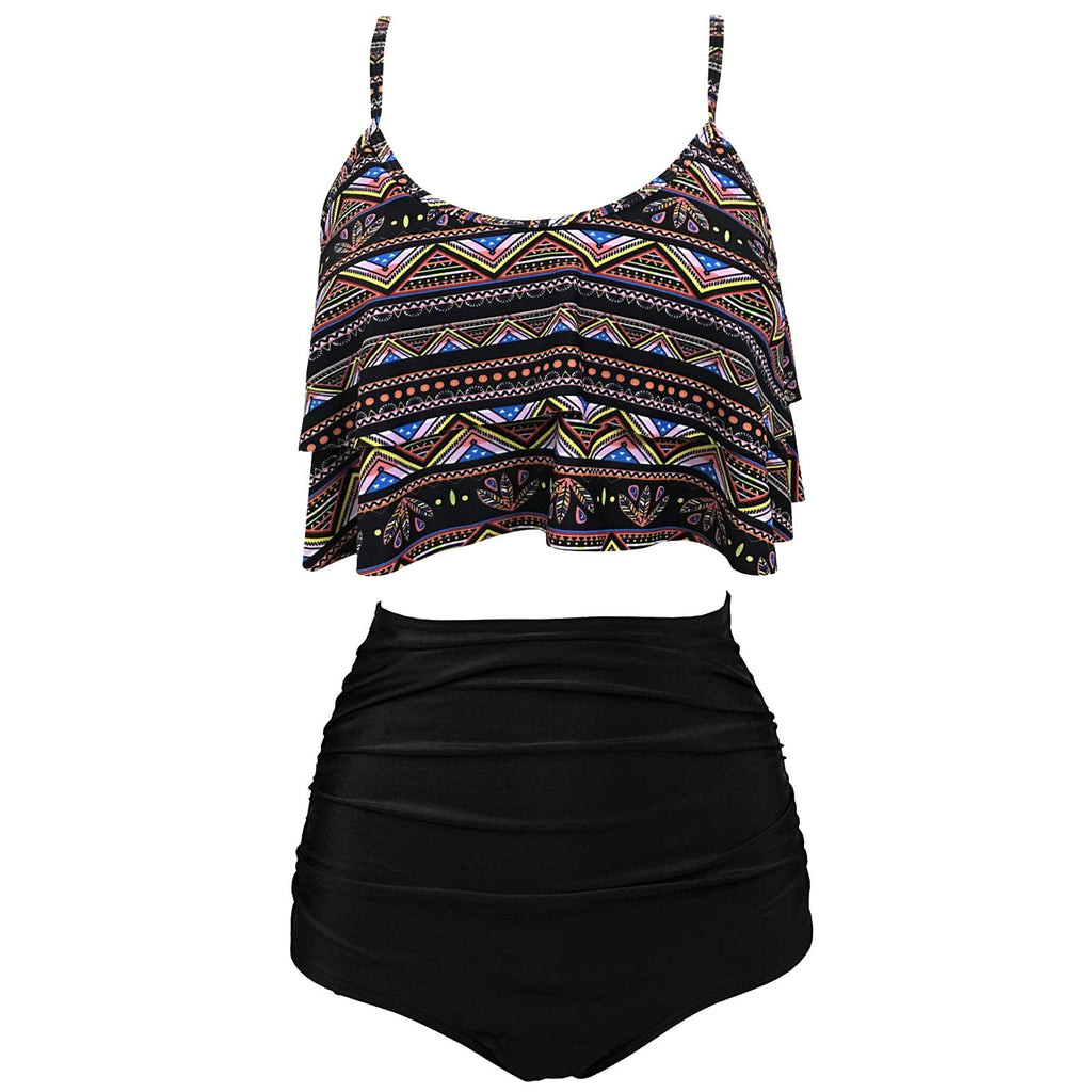 Swimwear For Women Plus Size Bikinis Sets Sexy Bikini Wave Solid Cup Split Cover-up Swimsuit Bathing Suit Women's Swimsuit 2023