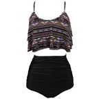 Swimwear For Women Plus Size Bikinis Sets Sexy Bikini Wave Solid Cup Split Cover-up Swimsuit Bathing Suit Women's Swimsuit 2023