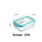 Glass Food Storage Containers Kitchen Organizer, Bento Lunch Boxes .Storage Vegetable Fruit Kitchen Accessories