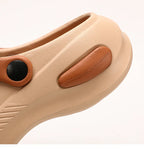 Women Mary Jane Sandals Platform Cute Bow Knot Girl Clogs Arch Support Garden Shoes Slip-on Outdoor Beach Shoes Height Increase