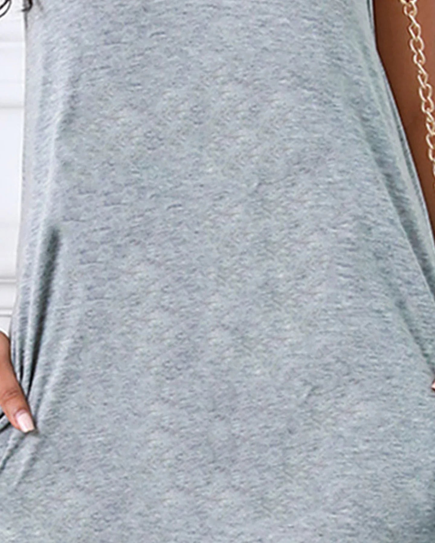 Women's PERFECTLY print V-neck strap sexy  Tee Shirts Casual dress Street Style Fleece  Casual Fashionable Crewneck Pullo