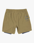 Fitness Shorts Men's Training Sports Jogging Fitness Woven Quick Dry New 2-in-1 Double-layer Sports Fitness Running Shorts