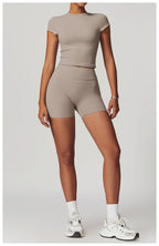 SWELTERING Women Short Sleeve Yoga Top Sport T Shirts Fitness Workout Clothes Yoga Shirt Gym Top Running Active Wear Sport Top