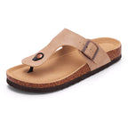 Kidmi Summer Women Sandals Women Flat Sandals Outdoor Beach Sandals Casual Vacation Nonslip Slippers Walking Cushion Sandals
