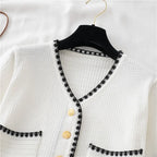 Summer Women New Solid V-Neck Casual Crop Top Single-breasted Pocket Patchwork Cardigan Versatile Loose Short Sleeve Shirts 2025