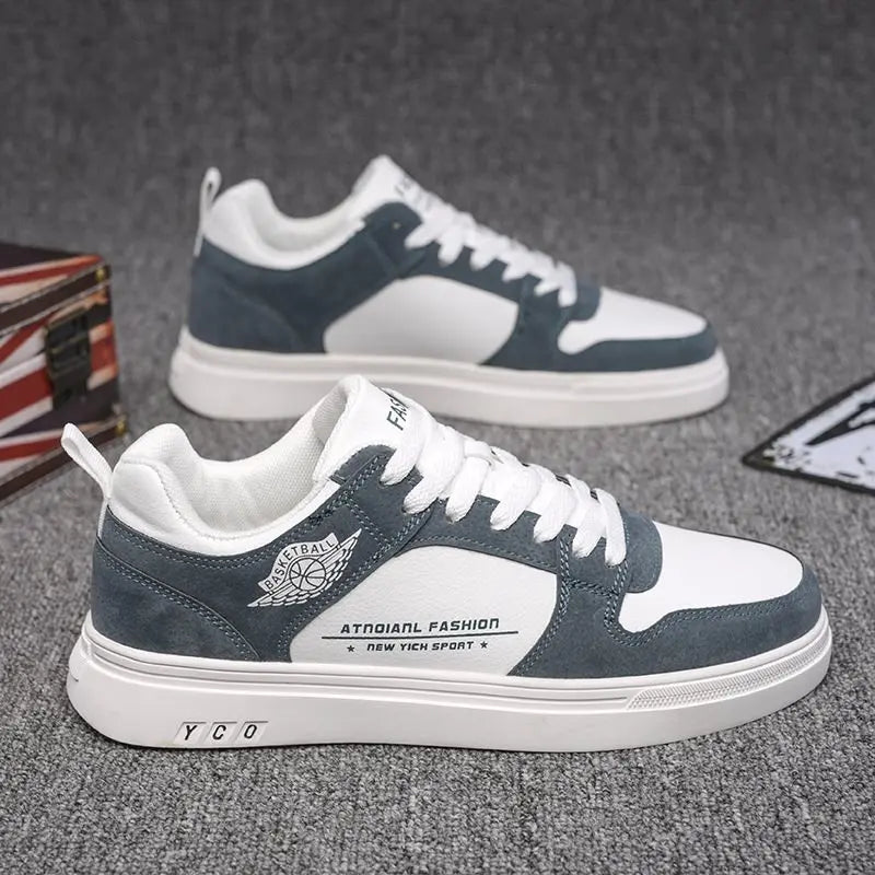 Fashion Breathable Summer Casual Shoes Men's Board Shoes Summer and Spring Youth Small White Student Sports Trendy Shoes