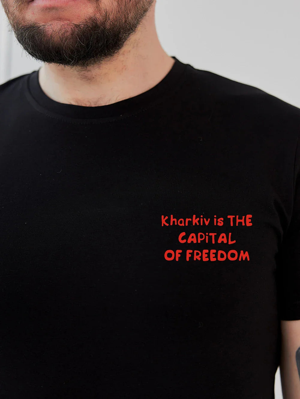 Summer Simple Fashion Print T-Shirt With Mariupol is The CAPiTAL of Freedom Women's Boutique Cotton Tee Drop Sleeve Unisex Shirt