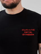 Summer Simple Fashion Print T-Shirt With Mariupol is The CAPiTAL of Freedom Women's Boutique Cotton Tee Drop Sleeve Unisex Shirt