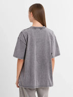 Yosemite National Papk Prints Washed T Shirts Women Cotton T-Shirts Distressed Oversized O-Neck Tops Summer Casual Woman Clothes