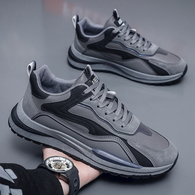 Waterproof Non-slip Wear-resistant Casual Sports Shoes For Men Spring 2025 New Arrival Work Shoes Trendy Footwear Spring Autumn
