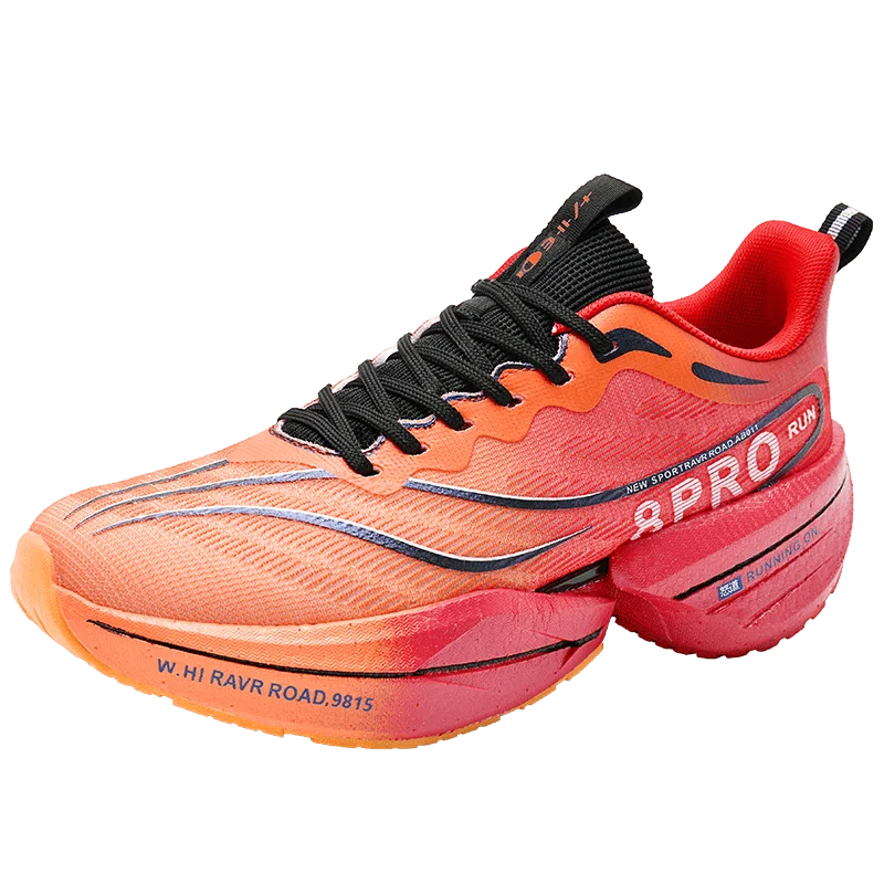 NEW Sports Running Shoes Men Marathon Breathable Comfortable Women Athletic Training Outdoor Sneakers Air Cushion Carbon Plate