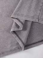 Yosemite National Papk Prints Washed T Shirts Women Cotton T-Shirts Distressed Oversized O-Neck Tops Summer Casual Woman Clothes