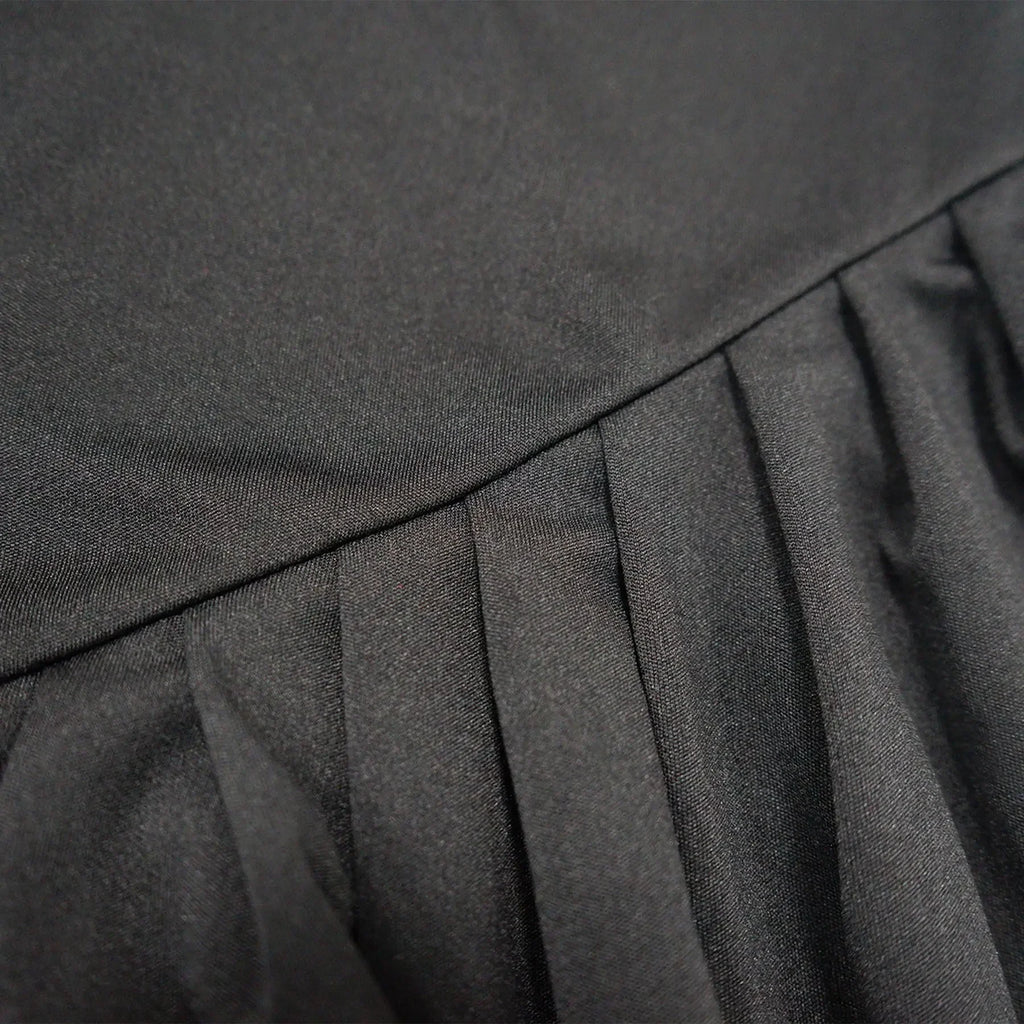 CM.YAYA Plus Size Women's Set Long Sleeve Slash Neck T-Shirt and Shorts 2025 Summer Ruched Two 2 Piece Set Outfits Tracksuit