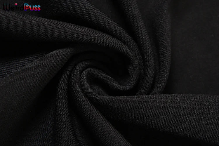 Weird Puss Hollow Flower Dress Sexy Chic Circle Devise Summer Trend Skinny Elastic Stretch Sleeveless Peach Hip Bodycon Clubwear