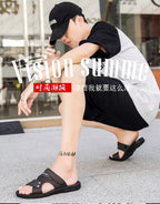 Fashion Sandals Men Summer Slip On Casual Slippers Outdoor Beach Shoes Male Classic Men's Sandals Slippers