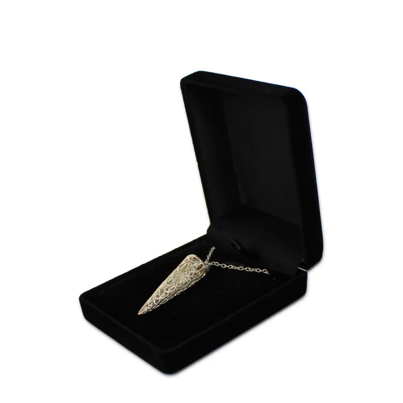 Wholesale Black Velvet Wedding Bride Jewelry Necklace Pendant Box Gift Colar Earrings Trinket Display Case Holder Organizer