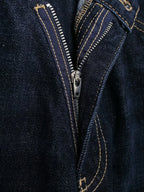 TRAF Women's Basic Hundred Jeans New Fashion Asymmetric Design High Waist Wide Leg Trousers Casual Women's Straight Leg Jeans