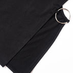 Y2K summer new solid color backless hollow hanging neck sexy spicy girl tight fitting dress