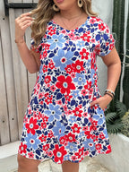 Women's Oversized Woven Dress Casual Bohemian Maxi Summer A-Line Long Dress with Pockets Full Length Clothing