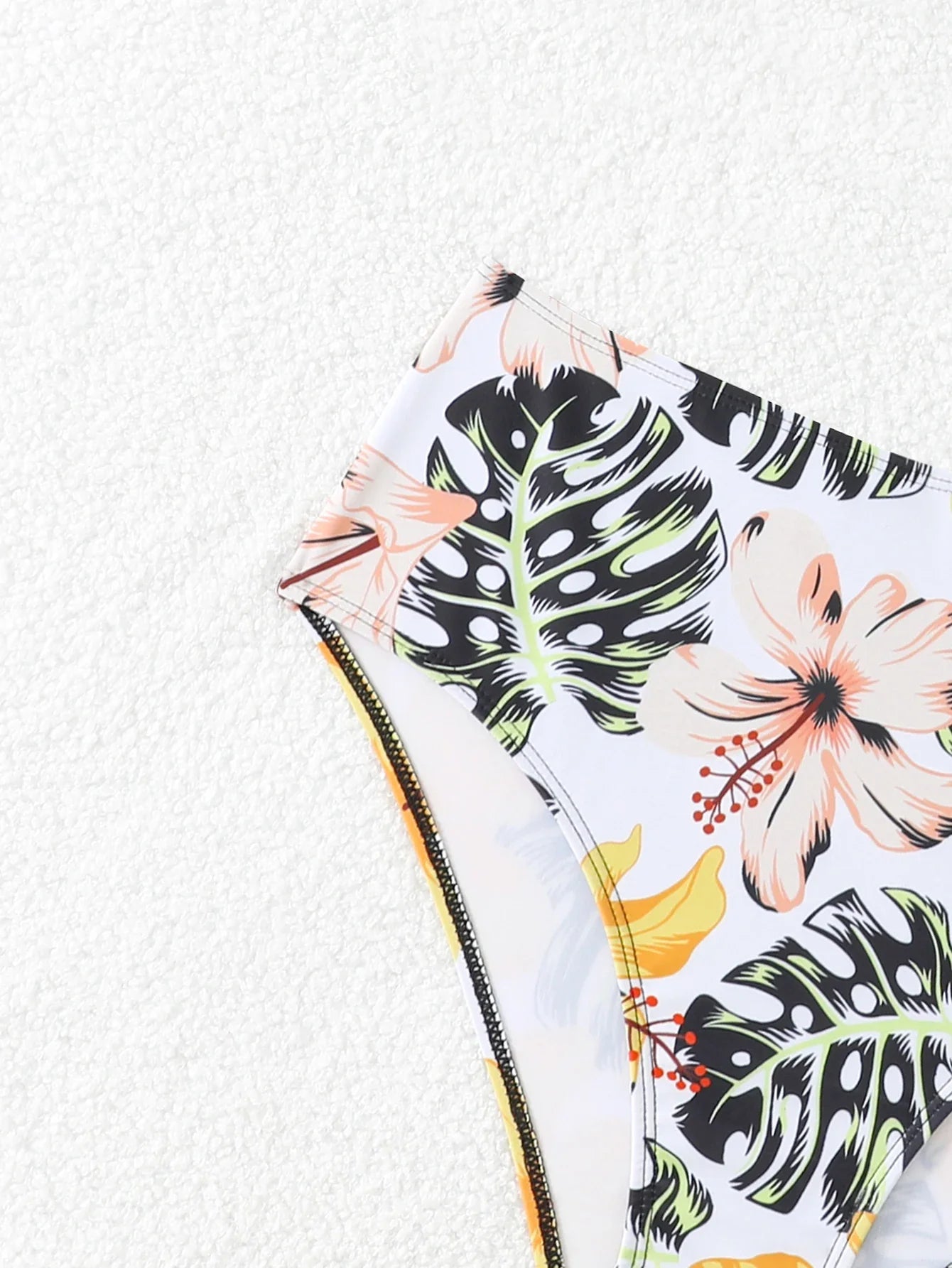 High Waist Swimsuit Sexy Halter Bikini 2025 Women Printed Swimwear Female Bathers Swimming Bathing Swim Suit Summer Beachwear