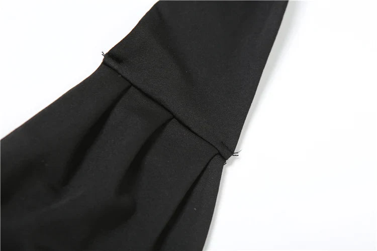 Weird Puss Tight Bandage Dress Women Backless Deep V-Neck Sexy Halter Summer Midnight Hottie Sexy Clubwear Trend Hipster Bodycon