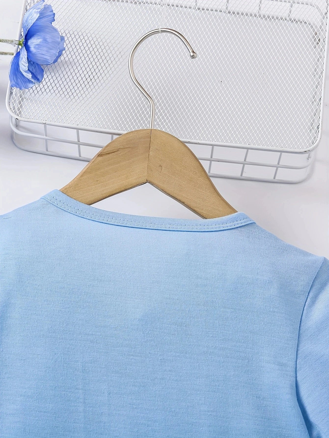 Girl's summer casual A-line dress with letter print | Machine washable, perfect for spring and summer outings