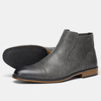 Comfortable Ankle Leather Boots For Men Boots For Men Fashion Brand