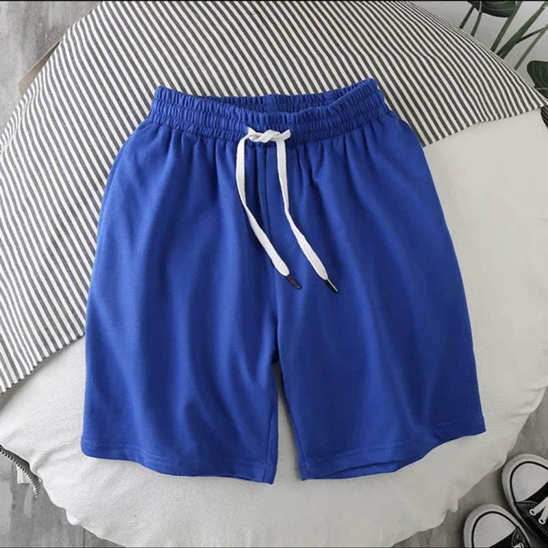 New Summer Men Short Mesh Gym Bodybuilding Casual Loose Shorts Outdoors Fitness Beach Short Pants Male Brand Sweatpants