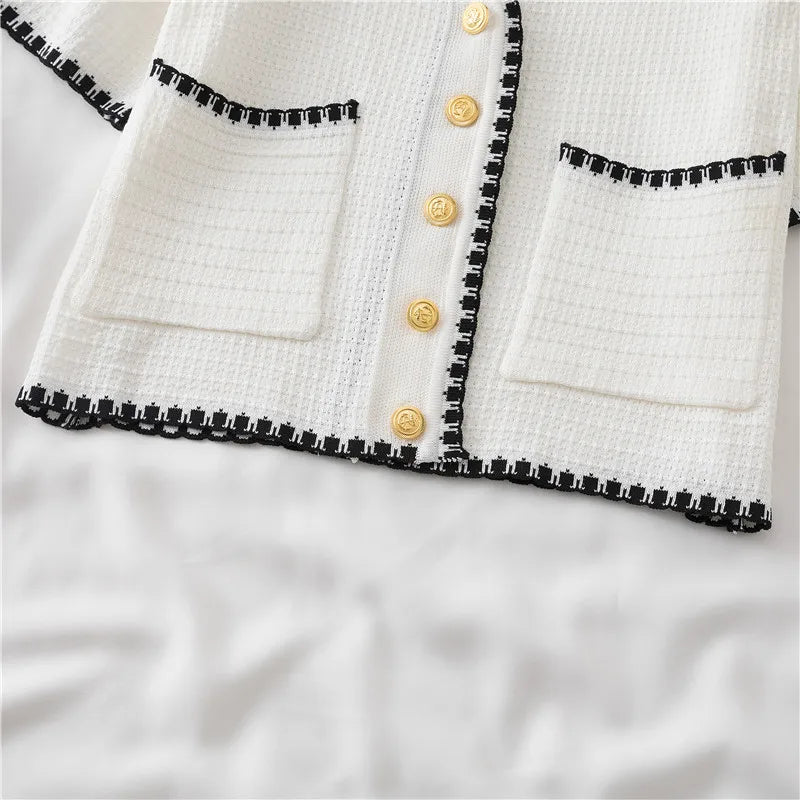 Summer Women New Solid V-Neck Casual Crop Top Single-breasted Pocket Patchwork Cardigan Versatile Loose Short Sleeve Shirts 2025