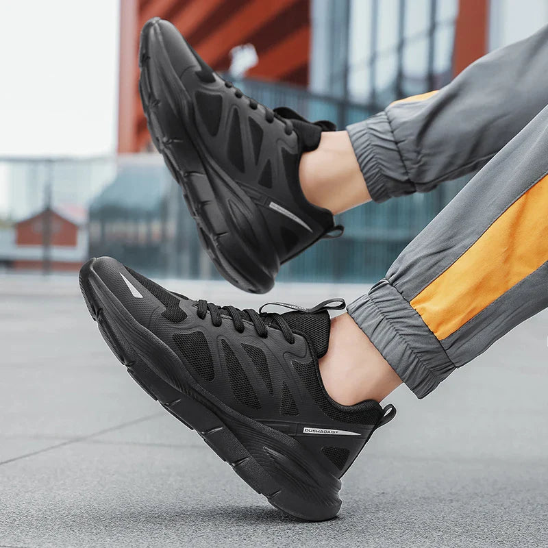 Unisex Summer Running Shoes Lightweight Men Women Fashion Sneakers Original Trainer Breathable EVA Elastic Lace Up Sports Shoes