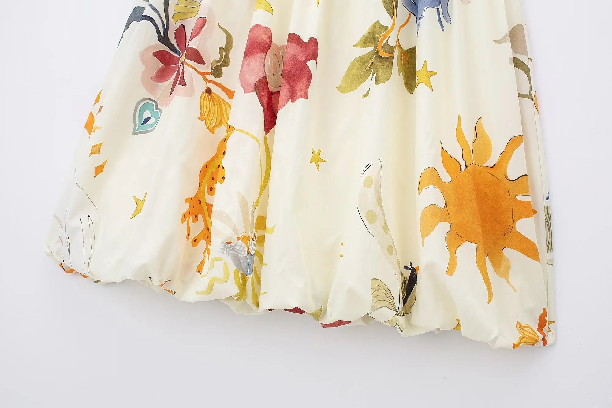 TRAF Print Slip Mini Dress Women Sleeveless Summer Dress Woman 2024 Ruched Sundress Vestidos Backless Short Dresses for Women