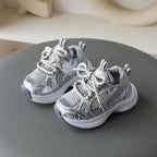 Little Kids Sneakers 2025 Spring Autumn Children Casual Shoes Soft Breathable Mesh Unisex Boys Girls Sport Shoes