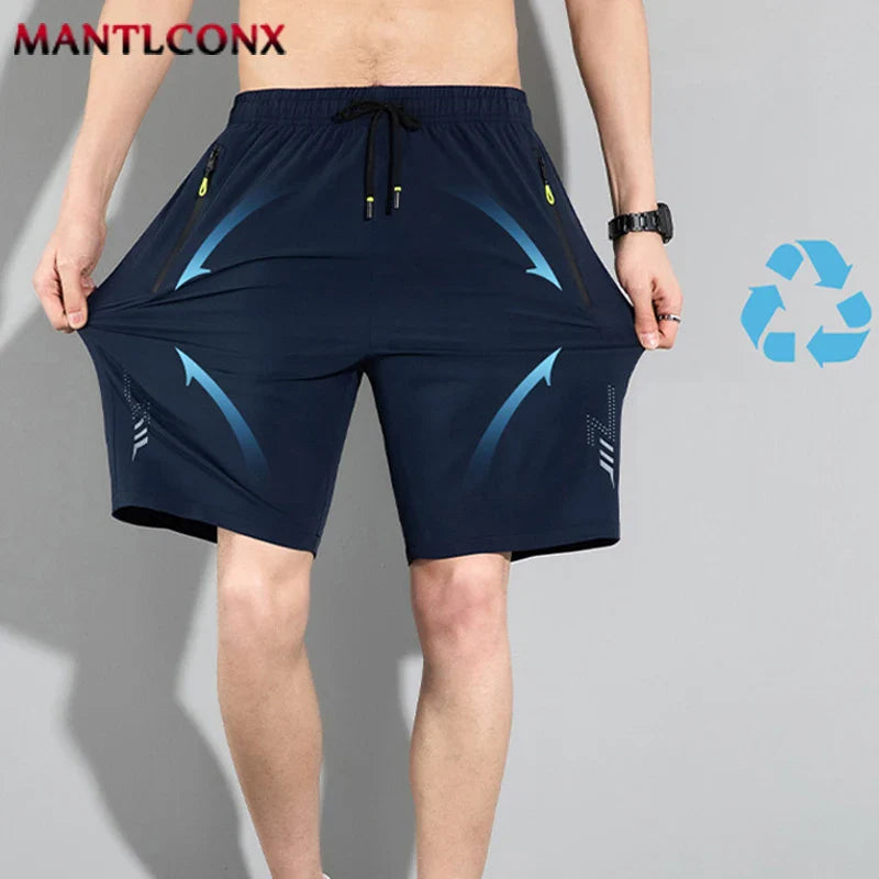 Summer New Fashion Men's Shorts Quick Dry Sports Shorts Men Casual Breathable Running Jogging Short Pants for Men Bottom M-4XL