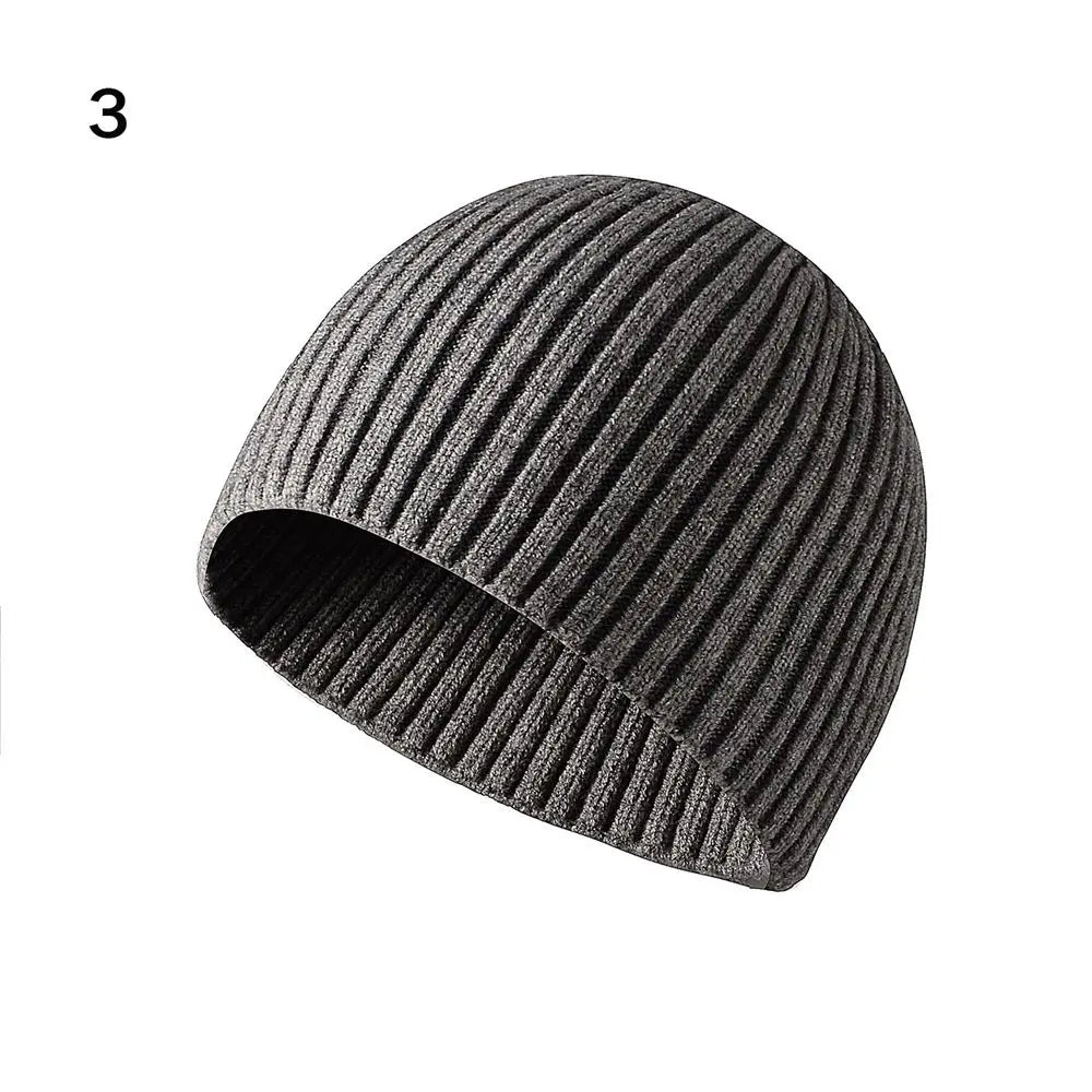 High Quality Woman Men Solid Cute New Warmer Bonnet Knitted Beanies Female Beanie Caps Winter Autumn Hats For Skiing Fishing