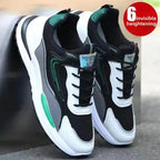 Men's Casual Sports Shoes New Spring Autumn Online Lightweight Soft Bottom Anti-Slip Deodorous Running Shoes Breathable EVA Mate