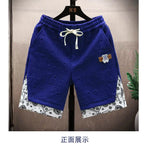 Top selling men's high-quality trendy printed shorts for spring and summer 2025, five quarter shorts, casual shorts
