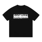 New Trendy Brand Classic Letter Round Neck Printed Short-sleeved Men's Women's Couples T-shirt Pure Cotton Comfortable  Casual