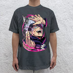 Anime Jujutsu Kaisen Printed Cotton T-shirts Women/Men Summer Short Sleeved Tee Shirts Round Neck Personalized Graphic Tops