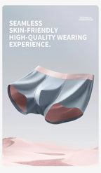 MiiOW Dry Breathable Summer Men's Panties Set Seamless Sexy Men Underwear Boxers Cotton Crotch Man Underpants Male Boxer Briefs