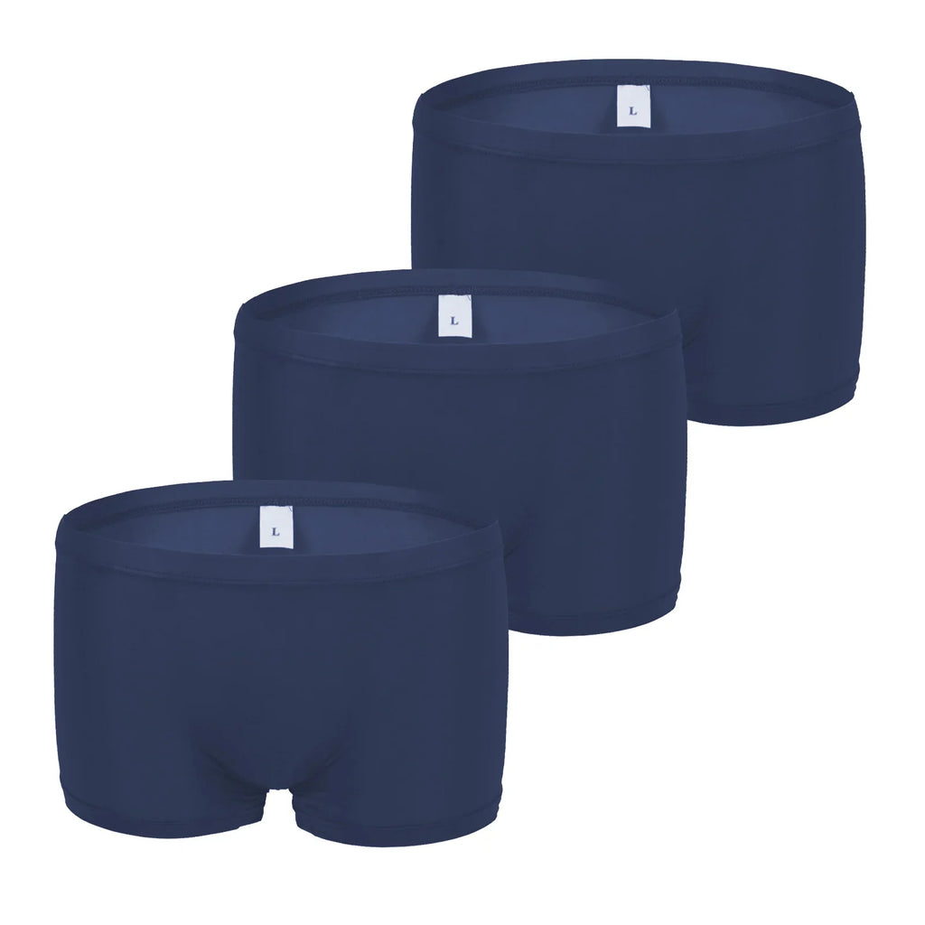 CLEVER-MENMODE 3/ kit Men Underwear Ice Silk Sexy Translucent Boxer Shorts Ultra-thin Panties Boxershorts Underpants Cool