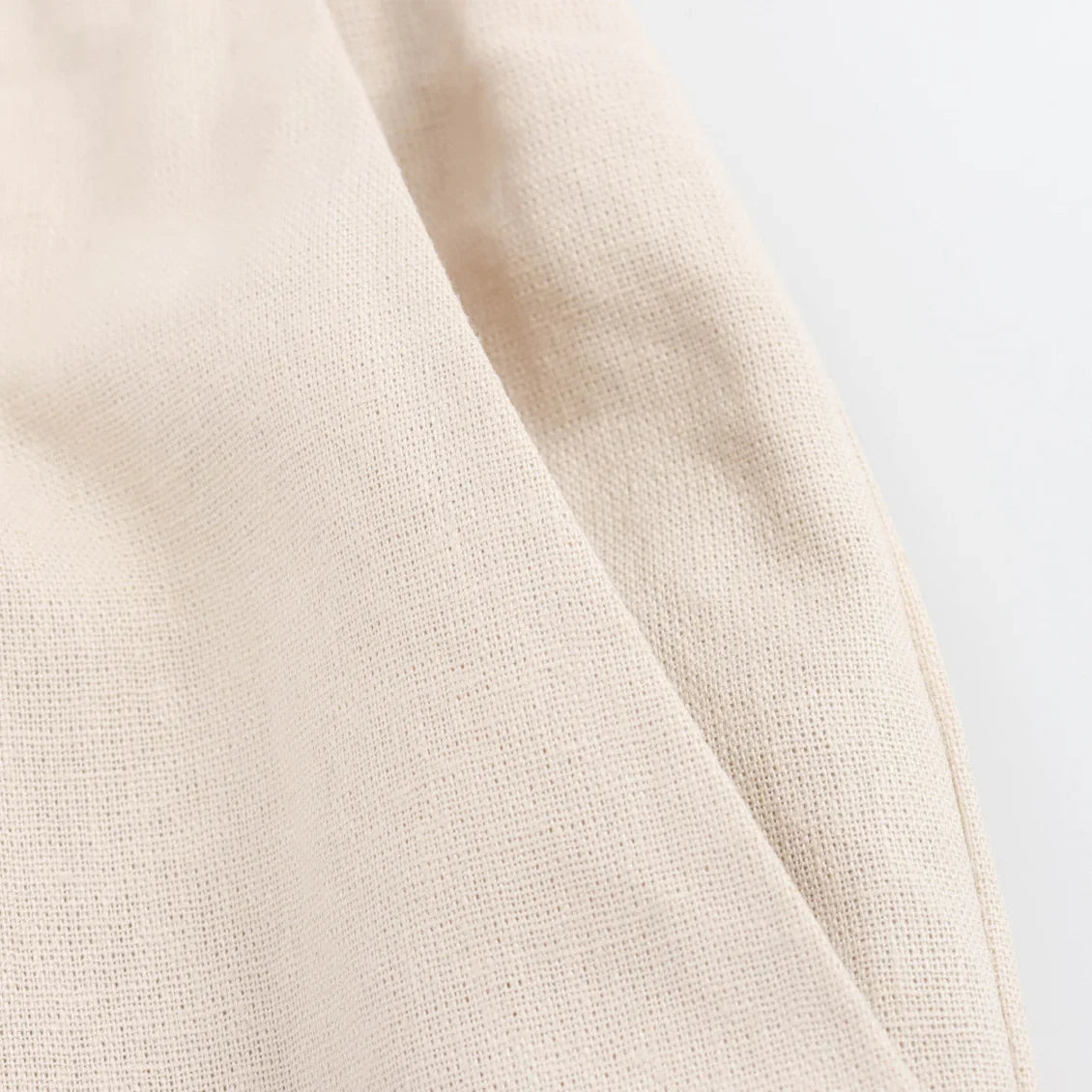 TRAF Women Fashion Spring Summer Lace-up Linen Blended Straight Pants Pocket Office Lady Chic High Waist Trousers Mujer